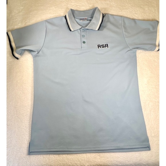 Teamwork Athletic Apparel Other - Teamwork Athletic‎ ASA Umpire Polo Shirt Mens 2XL Blue Amateur Softball Assoc